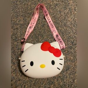 Hello Kitty Pink and Red pocket book purse bag NEW